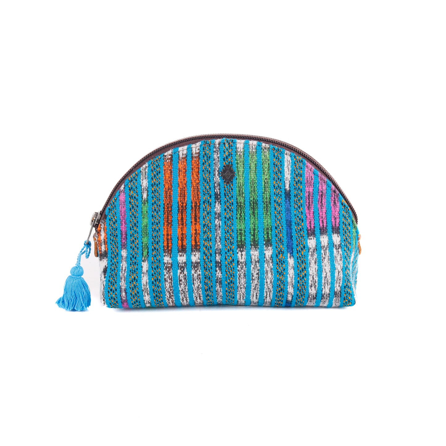 DOME CLUTCH - OOAK CORTE DE PLAYA - CAFE - NO. 10158