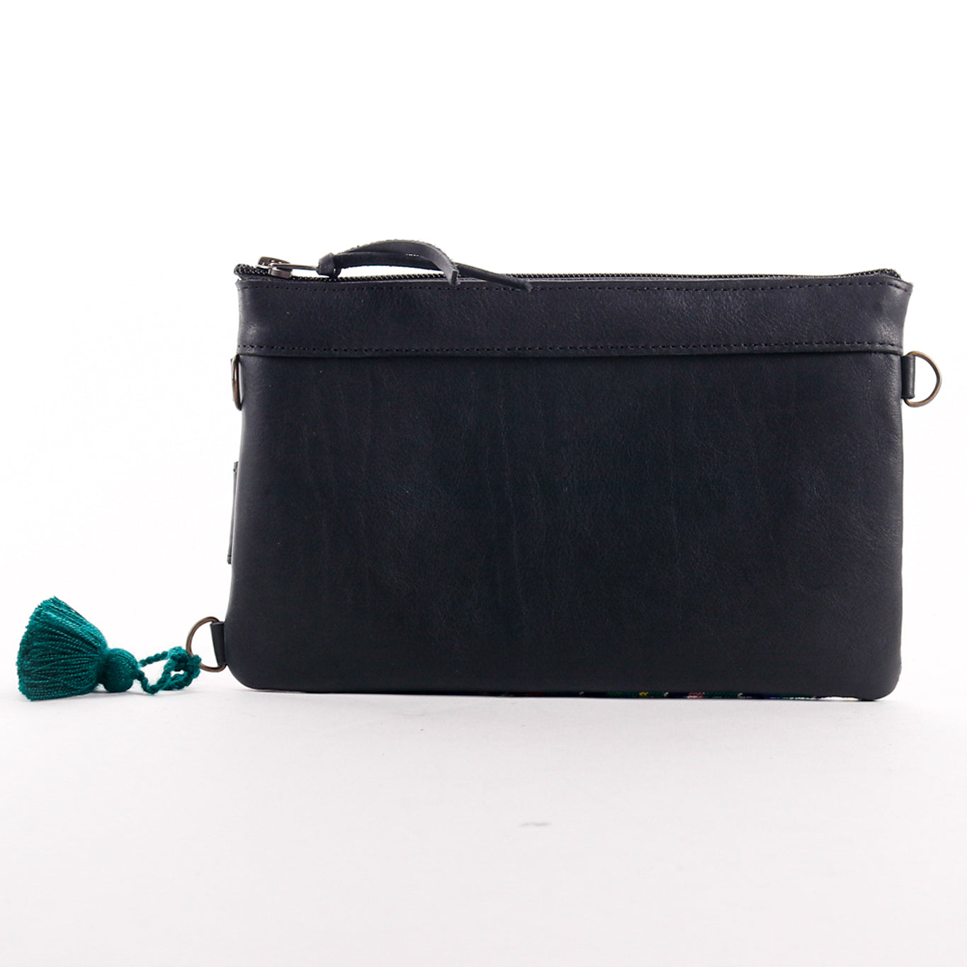 EVERYTHING CLUTCH - OOAK HUIPIL - BLACK - NO. 11637