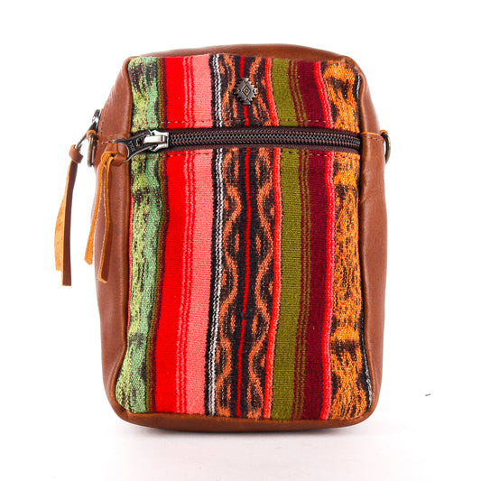 CROSSBODY TRAVEL BAG - CORTE - CAFE - NO. 12058