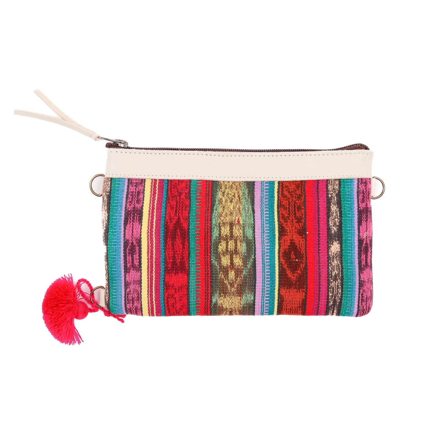 EVERYTHING CLUTCH - OOAK CORTE DE PLAYA - BONE - NO. 12330