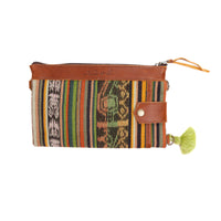 EVERYTHING CLUTCH - OOAK CORTE DE PLAYA - CAFE - NO. 12386