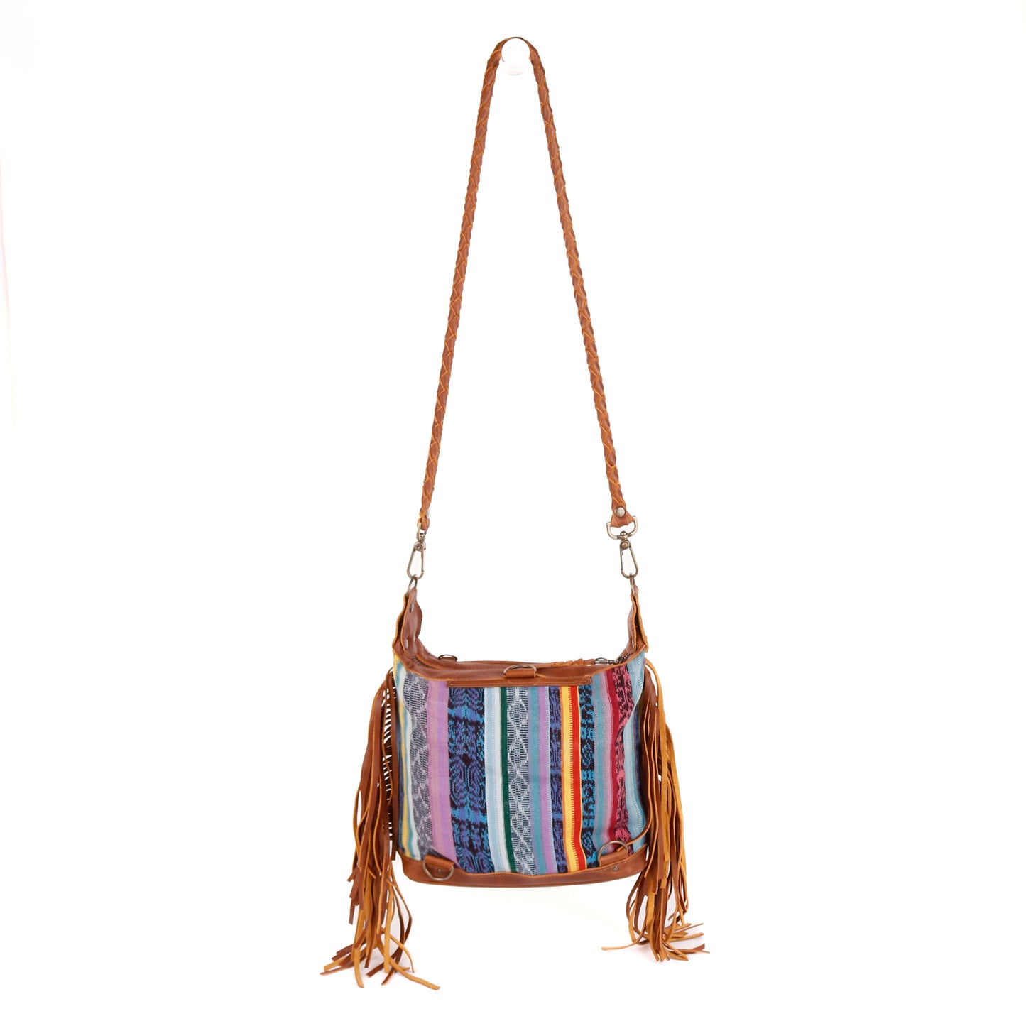 BEATRIZ MINI CDB WITH FRINGE - CORTE - CAFE - NO. 12446