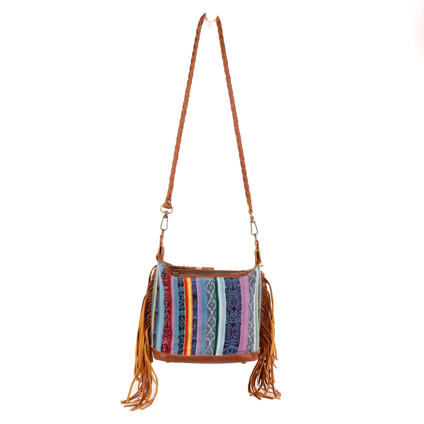 BEATRIZ MINI CDB WITH FRINGE - CORTE - CAFE - NO. 12446