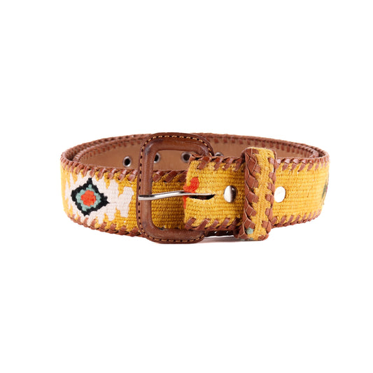 MARKET BELT 30.5-34.5" - OOAK - NO. 12648