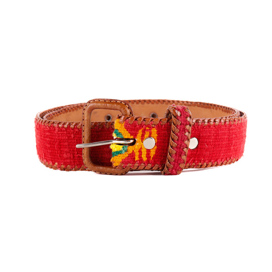 MARKET BELT 28.5-32.5" - OOAK - NO. 12664