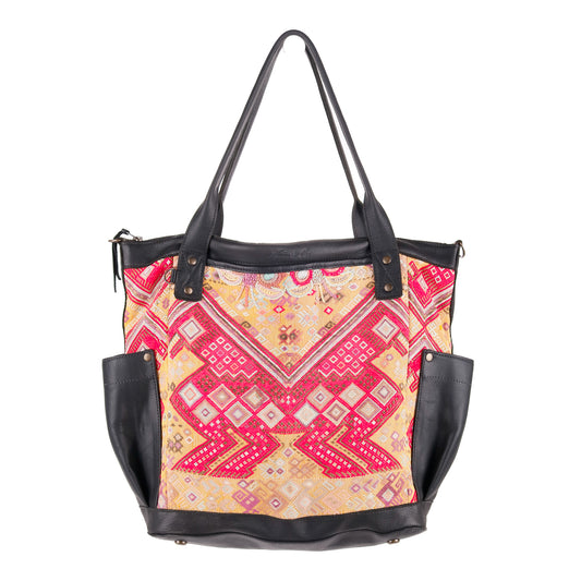 THE PERFECT BAG - OOAK HUIPIL - BLACK - NO. 12681