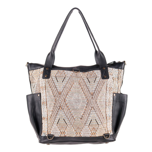 THE PERFECT BAG - OOAK HUIPIL - BLACK - NO. 12683