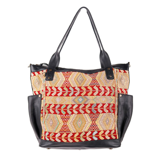 THE PERFECT BAG - OOAK HUIPIL - BLACK - NO. 12684