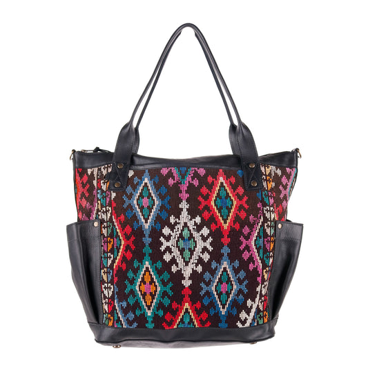 THE PERFECT BAG - OOAK HUIPIL - BLACK - NO. 12686