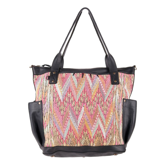 THE PERFECT BAG - OOAK HUIPIL - BLACK - NO. 12687