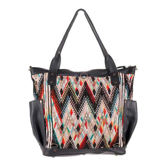 THE PERFECT BAG - OOAK HUIPIL - BLACK - NO. 12690