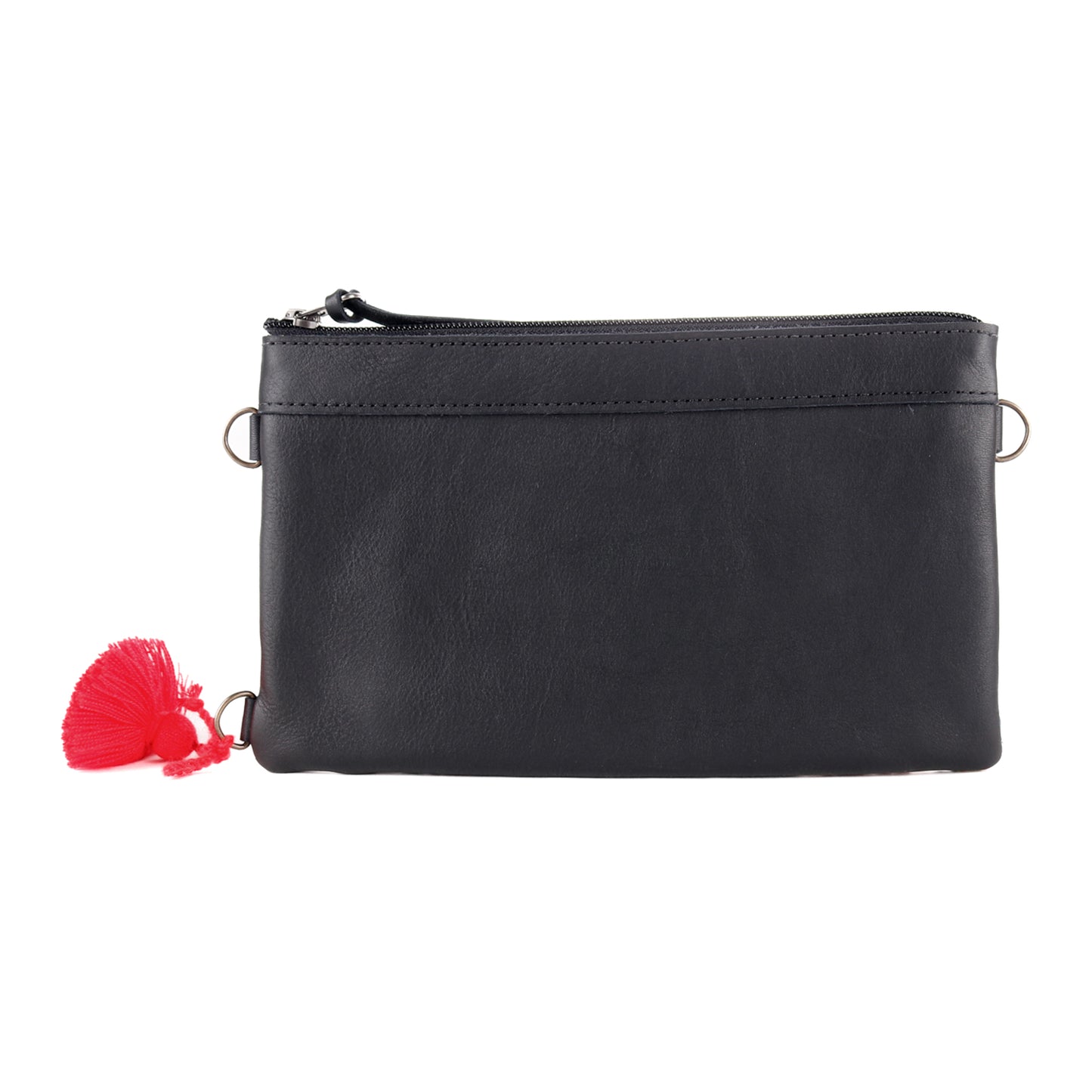 EVERYTHING CLUTCH - OOAK HUIPIL - BLACK - NO. 12746