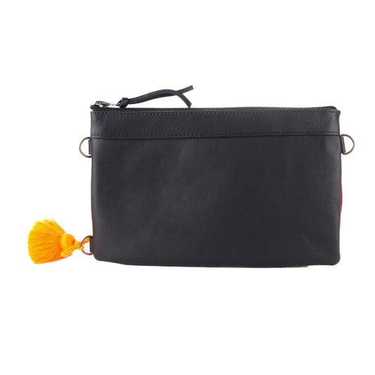 EVERYTHING CLUTCH - OOAK HUIPIL - BLACK - NO. 12748