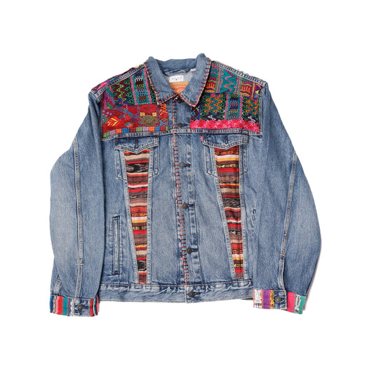 OOAK VINTAGE DENIM JACKET - SIZE 2XL - NO. 13476