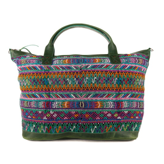 PERFECT WEEKENDER - OOAK HUIPIL - EMERALD - NO. 13487