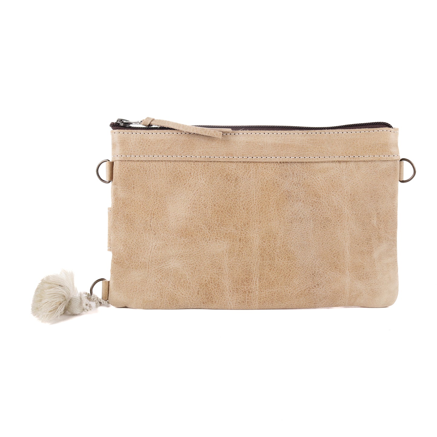 EVERYTHING CLUTCH - OOAK HUIPIL - CAMEL - NO. 13511