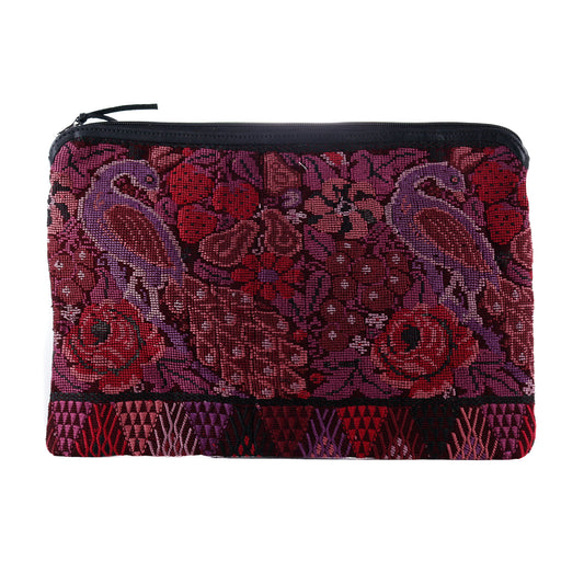 LAPTOP CASE 16" - OOAK HUIPIL - BLACK - NO. 13590