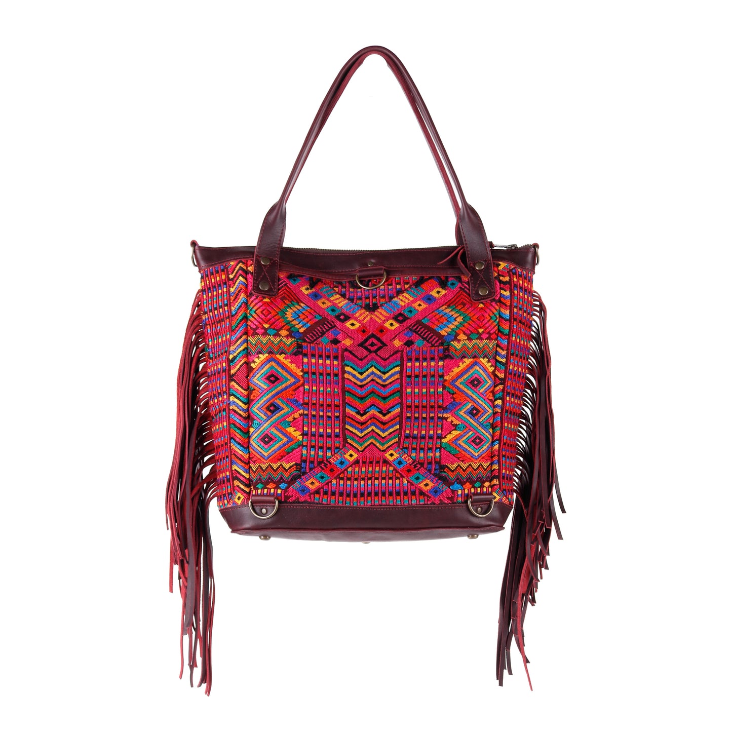 FRINGE MTPB - OOAK HUIPIL - VINO TINTO - NO. 13620