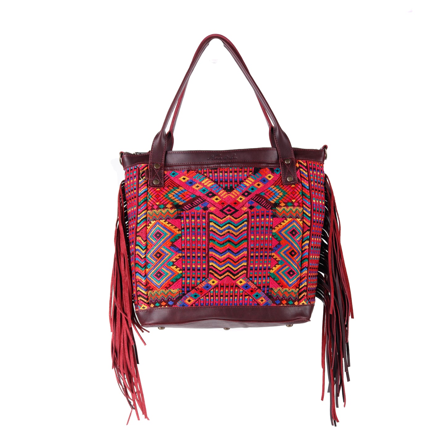 FRINGE MTPB - OOAK HUIPIL - VINO TINTO - NO. 13620