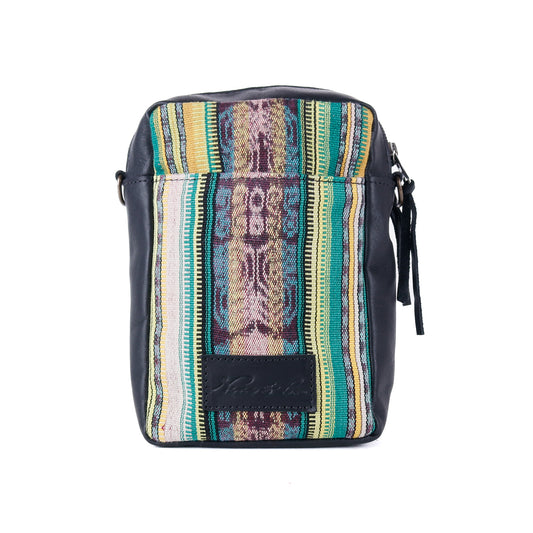 CROSSBODY TRAVEL BAG - CORTE - BLACK - NO. 13839