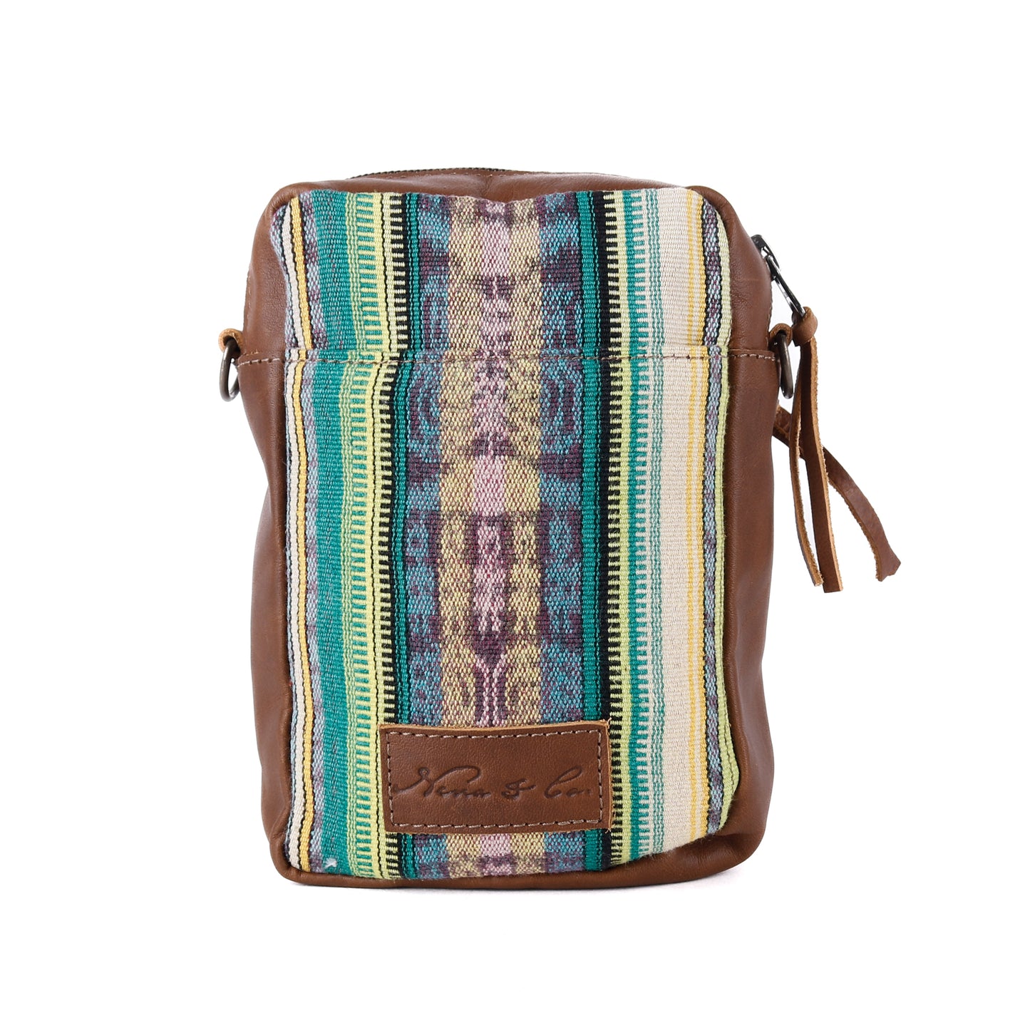 CROSSBODY TRAVEL BAG - CORTE - CAFE - NO. 13844