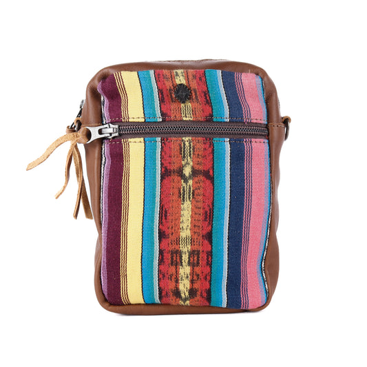 CROSSBODY TRAVEL BAG - CORTE - CAFE - NO. 13845