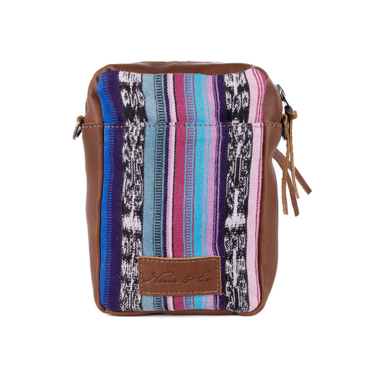 CROSSBODY TRAVEL BAG - CORTE - CAFE - NO. 13846