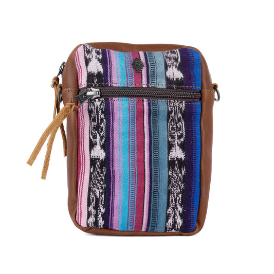 CROSSBODY TRAVEL BAG - CORTE - CAFE - NO. 13846