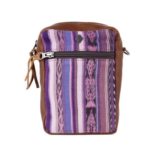 CROSSBODY TRAVEL BAG - CORTE - CAFE - NO. 13868