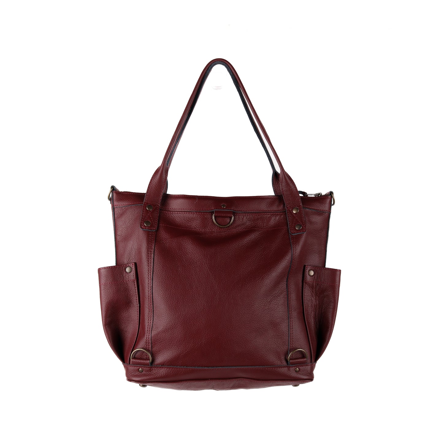 MEDIUM PERFECT BAG - H&S PANEL - AMARANTH - NO. 13869