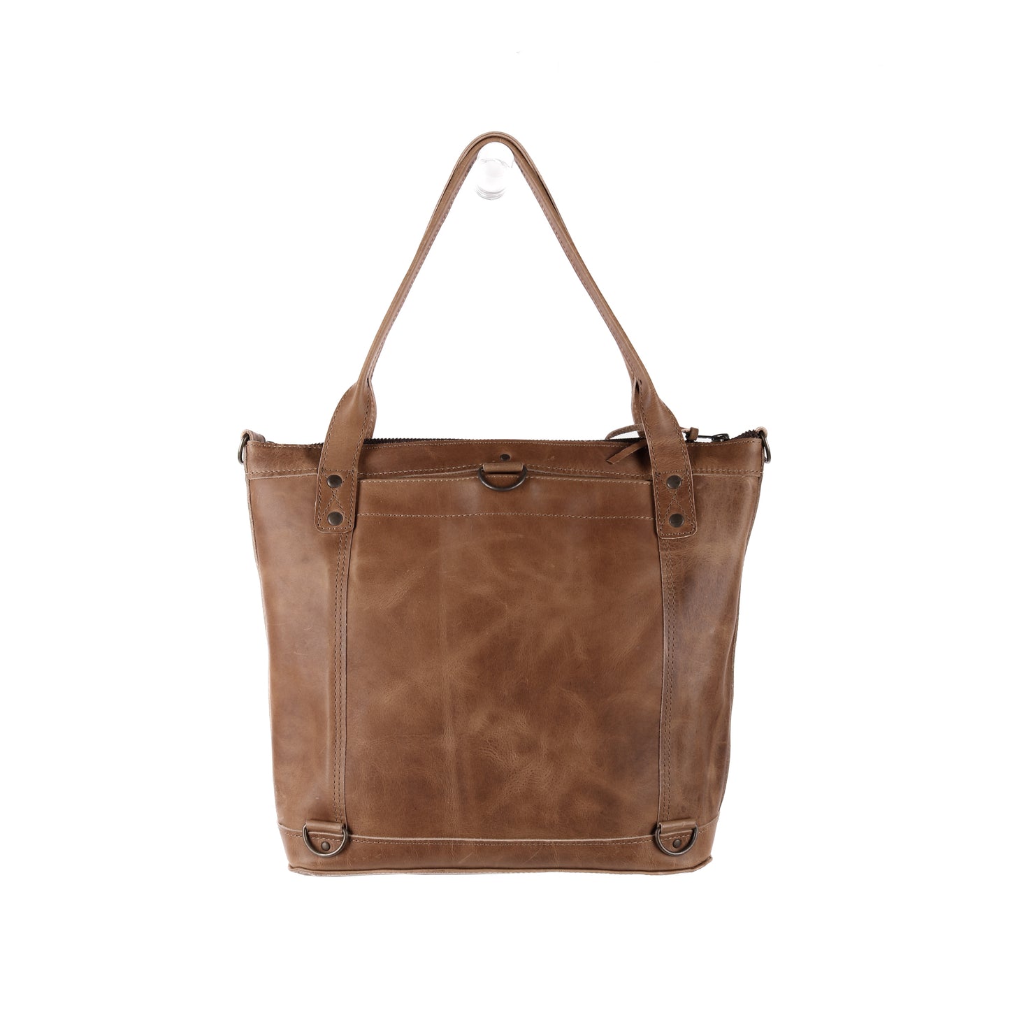 POCKETLESS MEDIUM PERFECT BAG - H&S PANEL - FAWN - NO. 13870