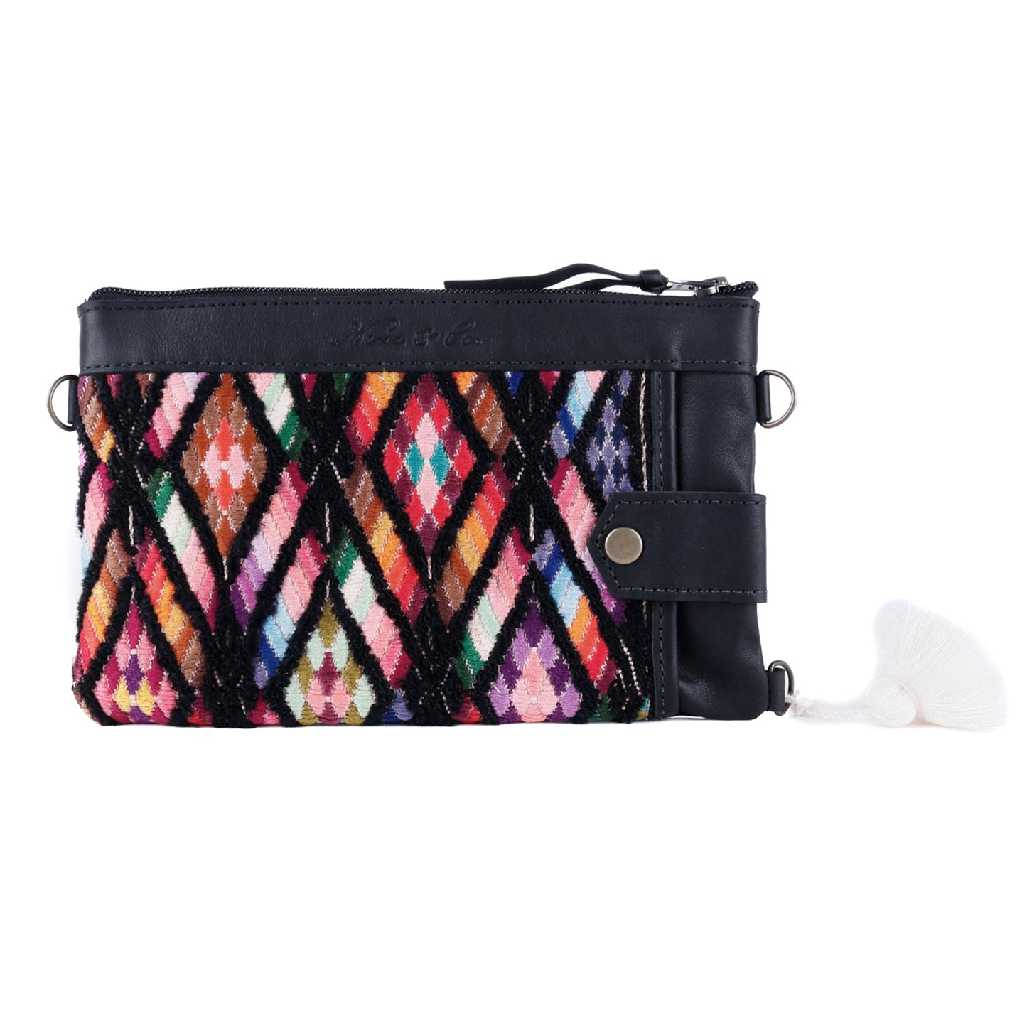 EVERYTHING CLUTCH - OOAK HUIPIL - BLACK - NO. 13888