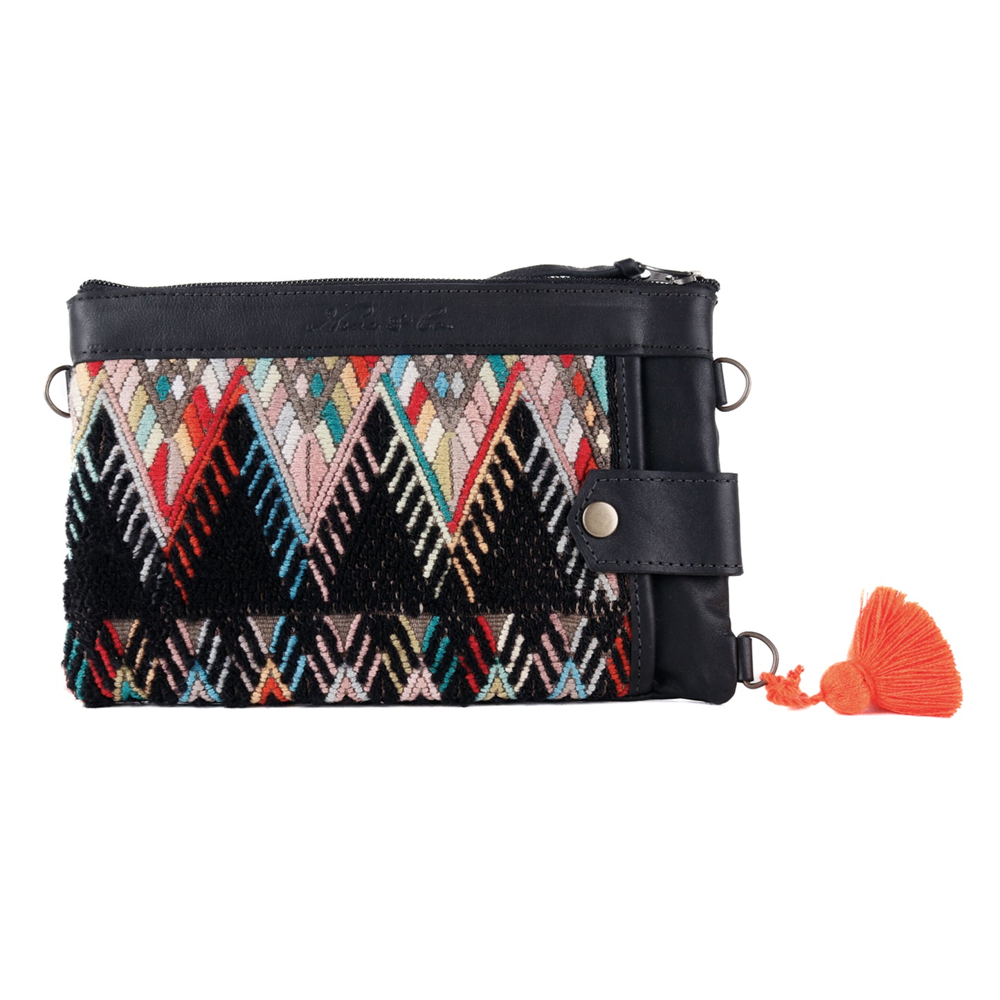 EVERYTHING CLUTCH - OOAK HUIPIL - BLACK - NO. 13893