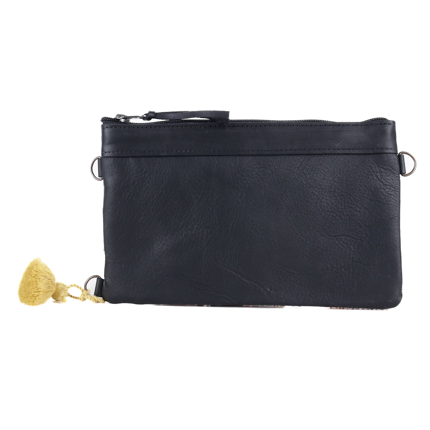 EVERYTHING CLUTCH - OOAK HUIPIL - BLACK - NO. 13998