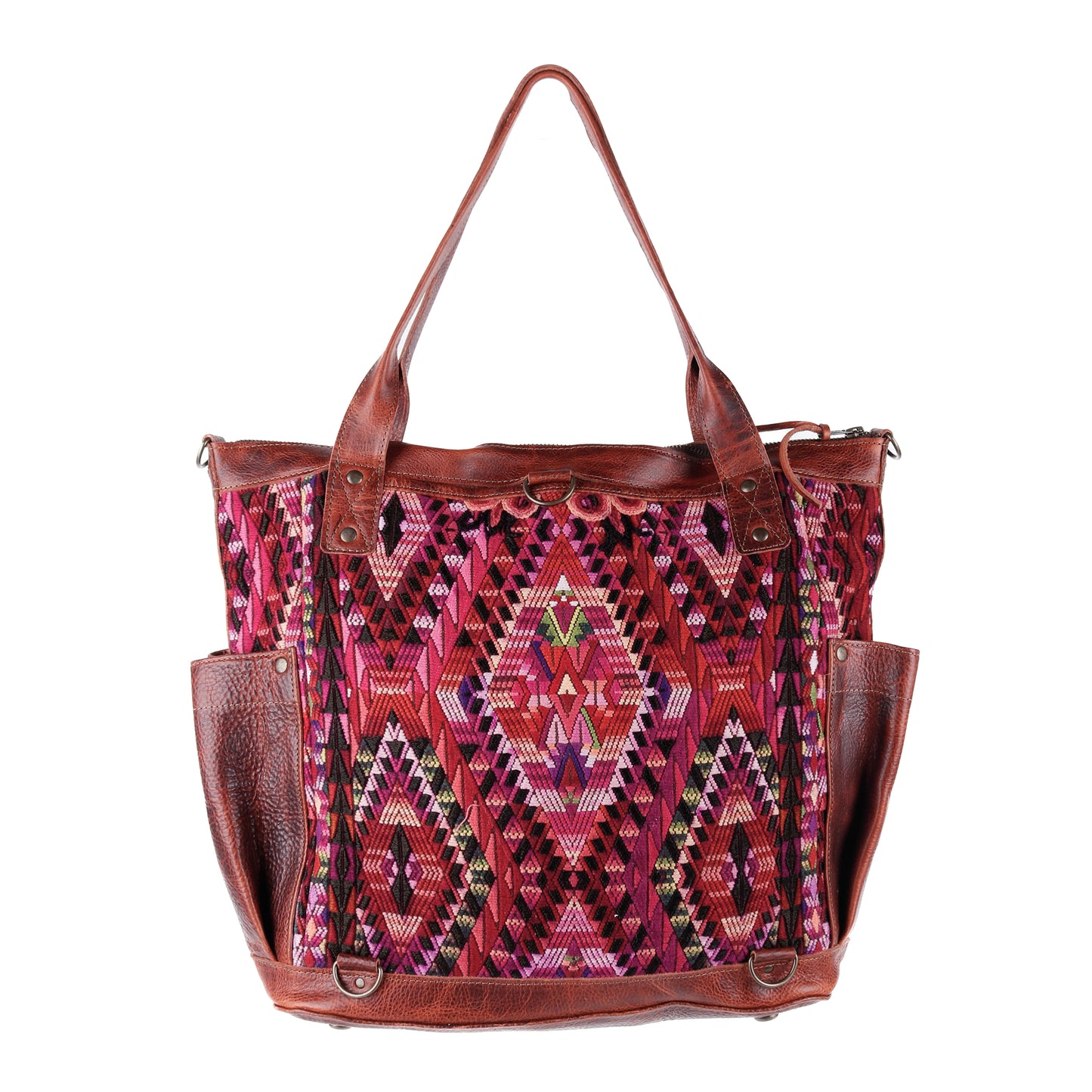 THE PERFECT BAG - OOAK HUIPIL - COPPER - NO. 14212