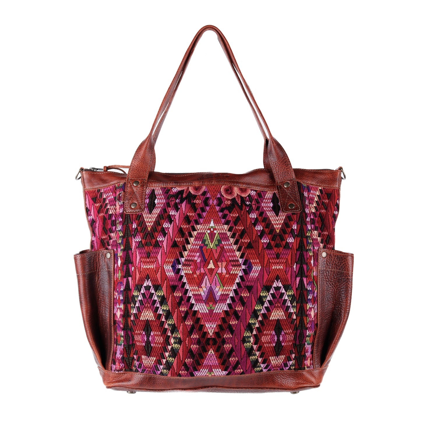 THE PERFECT BAG - OOAK HUIPIL - COPPER - NO. 14212