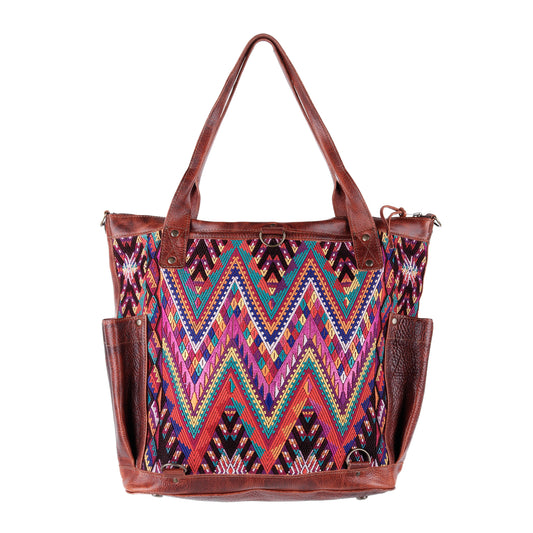 THE PERFECT BAG - OOAK HUIPIL - COPPER - NO. 14214