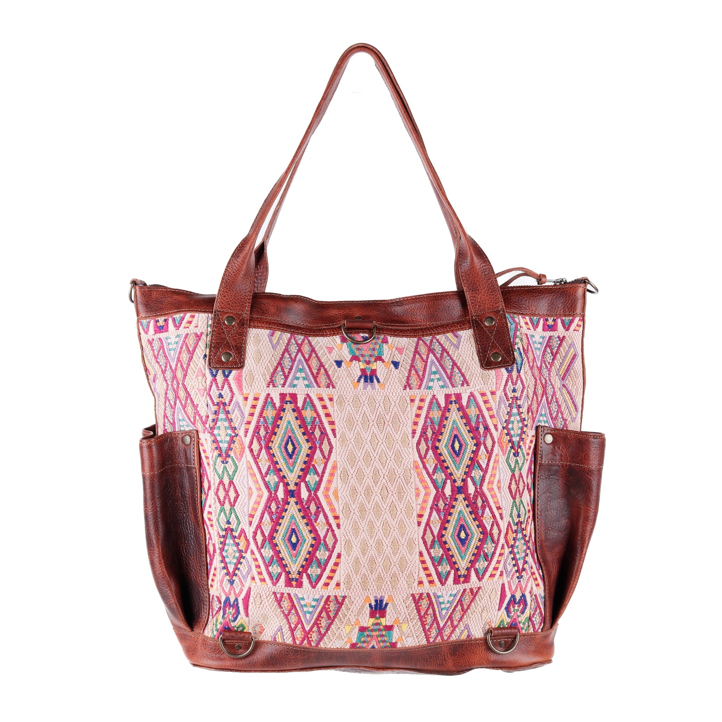 THE PERFECT BAG - OOAK HUIPIL - COPPER - NO. 14215