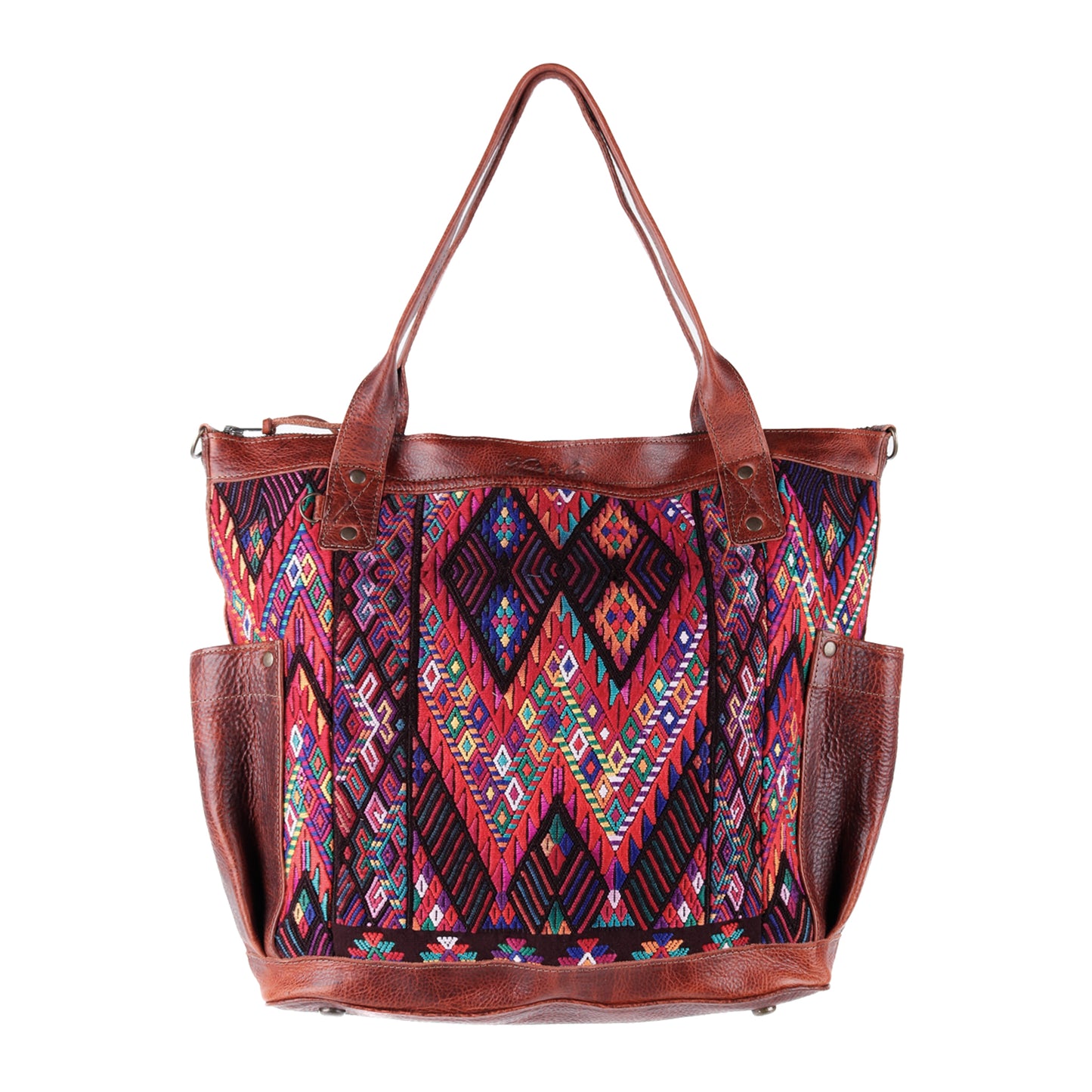 THE PERFECT BAG - OOAK HUIPIL - COPPER - NO. 14216