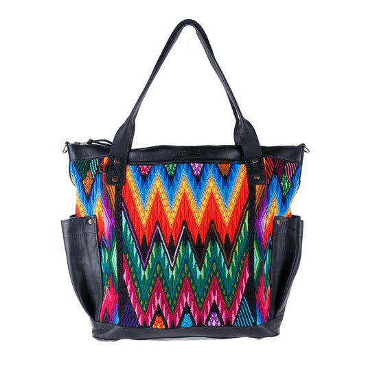 THE PERFECT BAG - OOAK HUIPIL - BLACK - NO. 14225