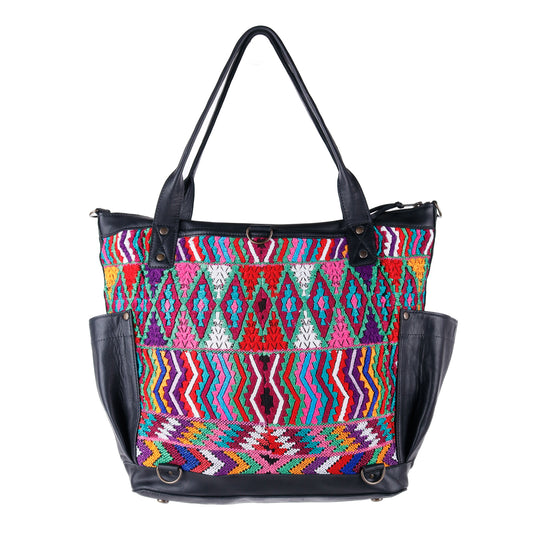 THE PERFECT BAG - OOAK HUIPIL - BLACK - NO. 14227