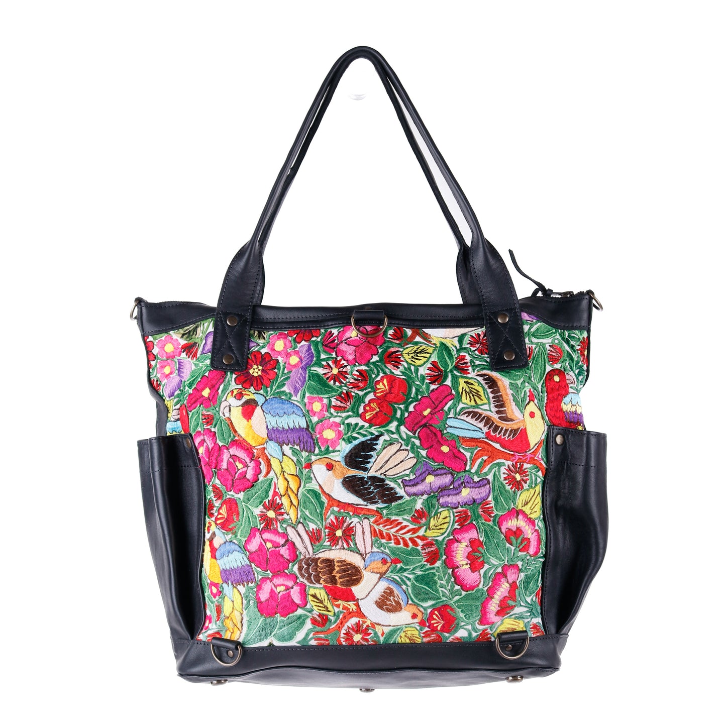 THE PERFECT BAG - OOAK HUIPIL - BLACK - NO. 14228