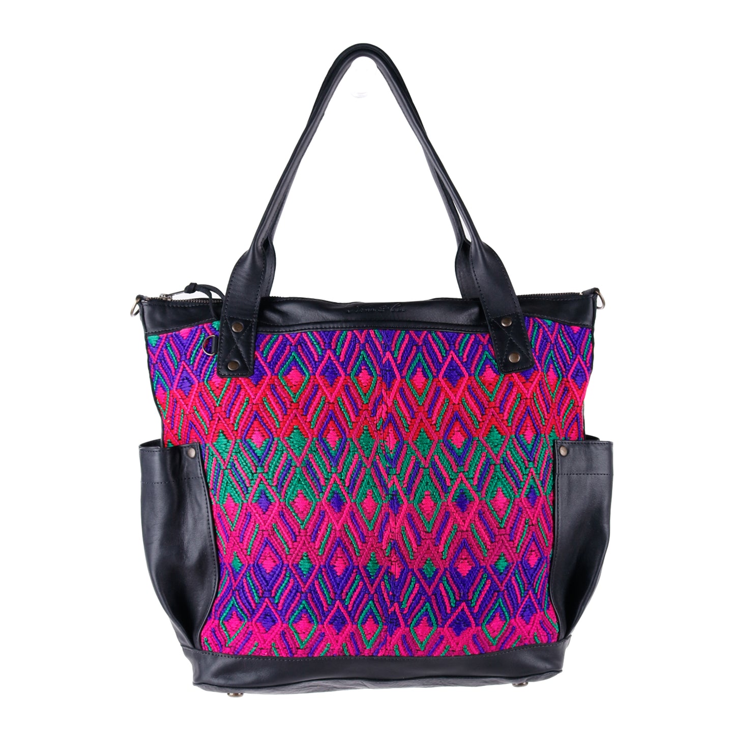 THE PERFECT BAG - OOAK HUIPIL - BLACK - NO. 14233