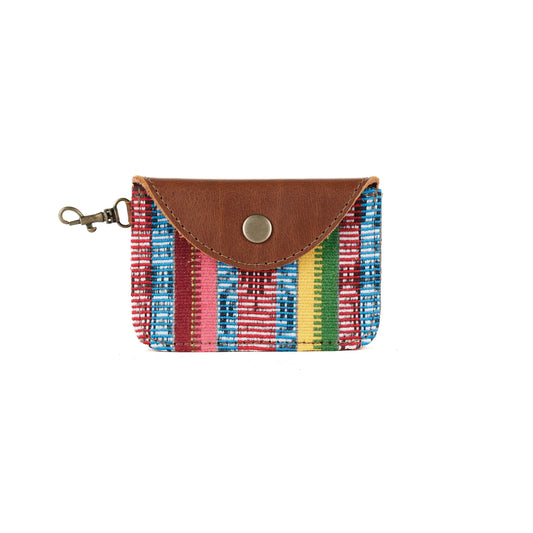 CARD CASE WITH CLASP - CORTE - CAFE - NO. 14531