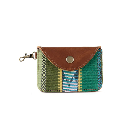 CARD CASE WITH CLASP - CORTE - CAFE - NO. 14535