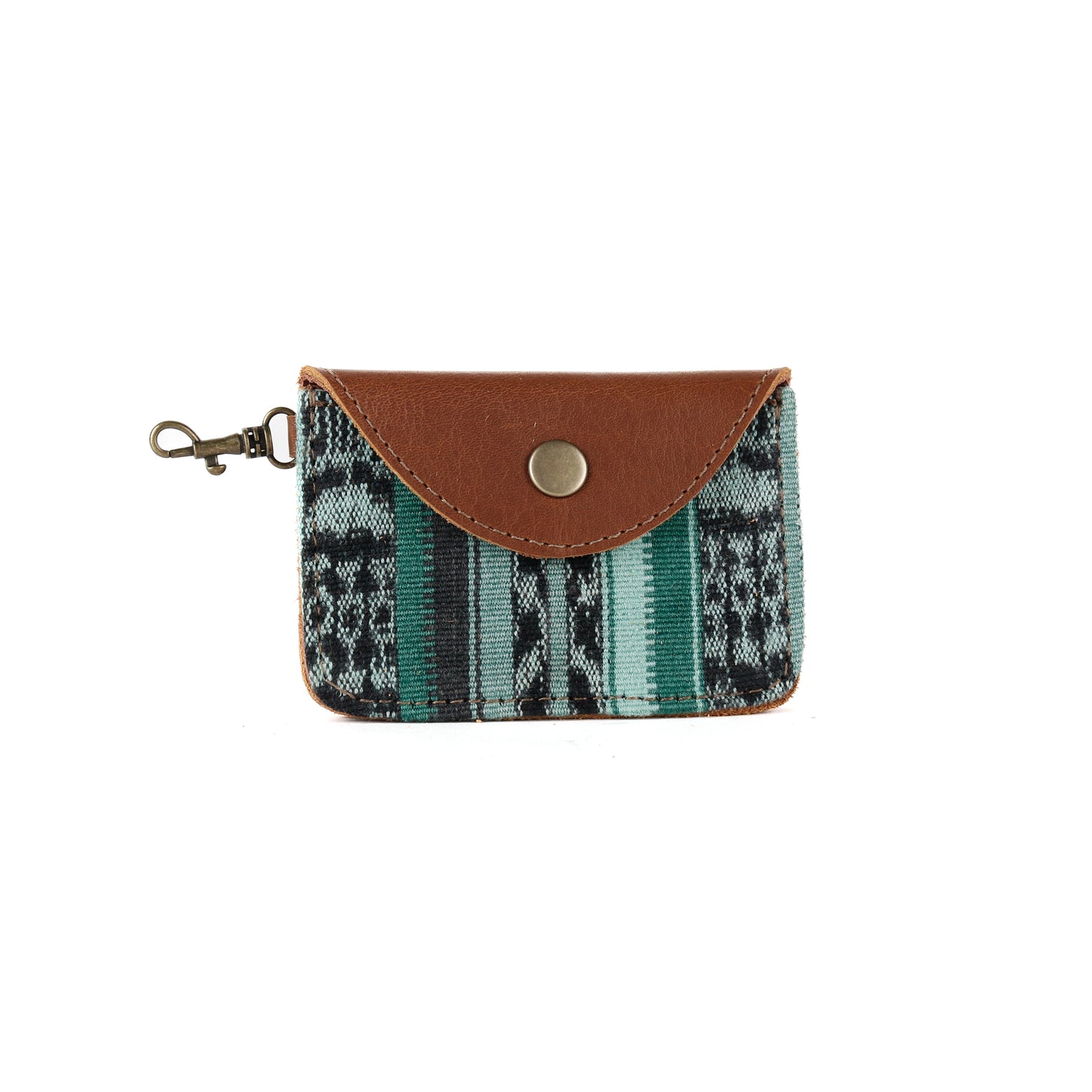 CARD CASE WITH CLASP - CORTE - CAFE - NO. 14539