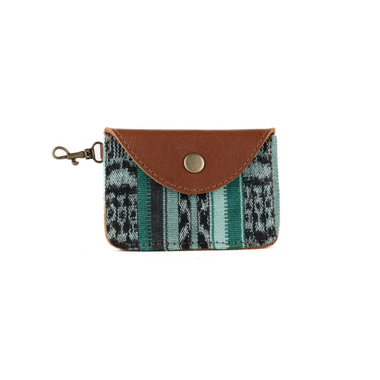 CARD CASE WITH CLASP - CORTE - CAFE - NO. 14539