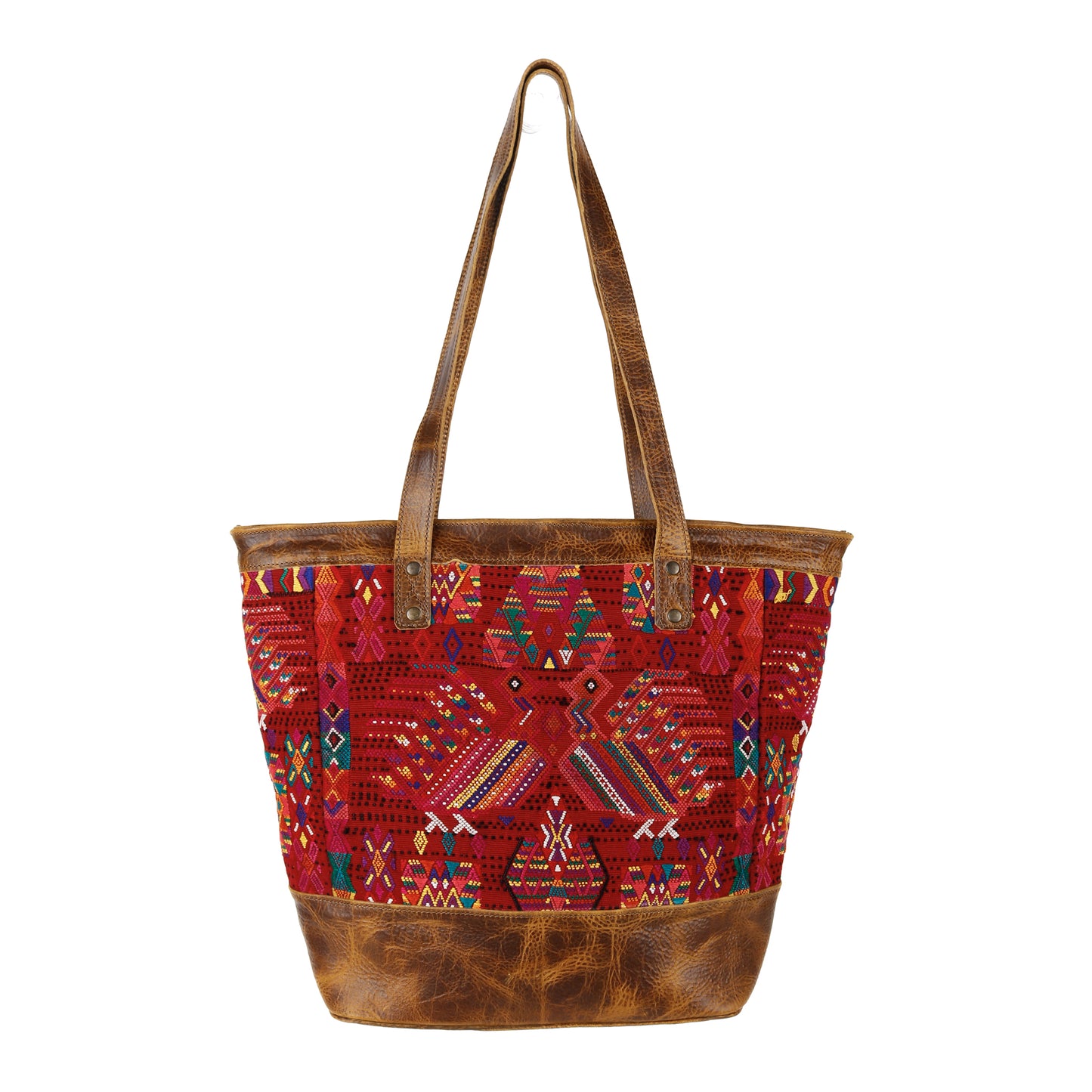 CADIZ TOTE - OOAK HUIPIL - WRANGLER - NO. 14543