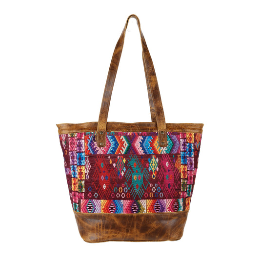 CADIZ TOTE - OOAK HUIPIL - WRANGLER - NO. 14545