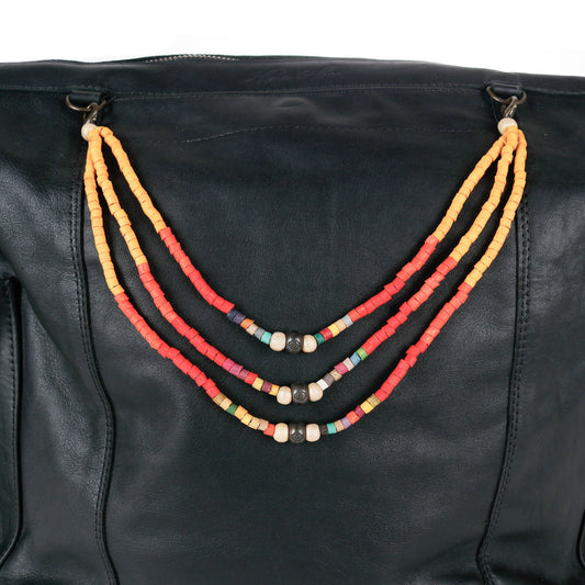 BEADED BAG NECKLACE - NO. 14643